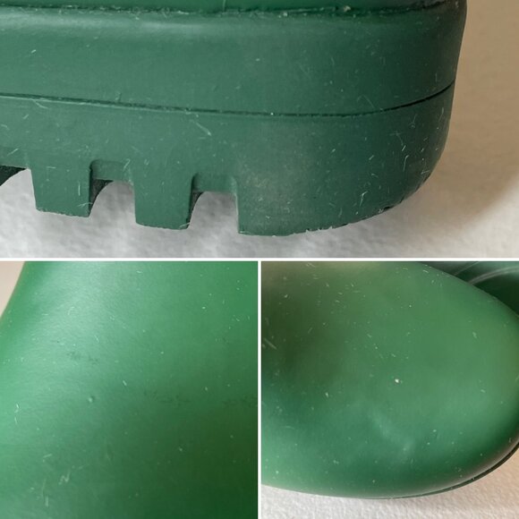 Sperry Top-Sider Nellie Green Waterproof Rubber Rain Boots Size 5 - Picture 13 of 16